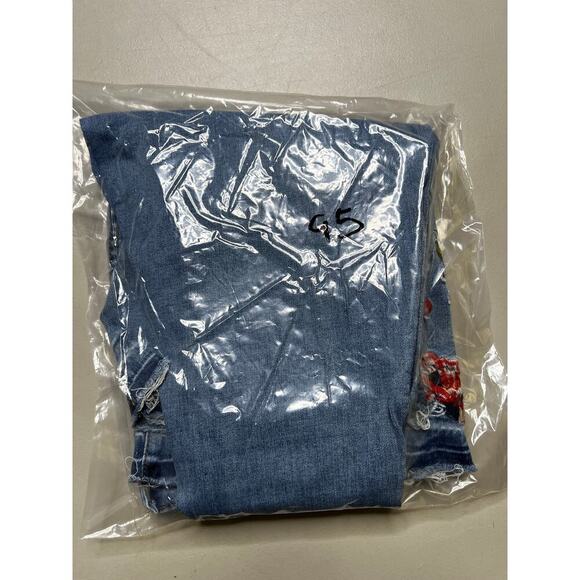 Y2K THcreasa women size 26 stretchy Bell Bottom Jeans for Women High Waisted - Picture 13 of 13